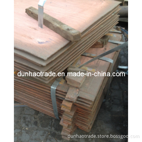 High Grade 99.99% Electrolytic Copper Cathodes for Sale (DH-0007)